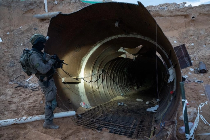 Волстрит џурнал: Околу 80 отсто од мрежата тунели на Хамас во Газа се неоштетени