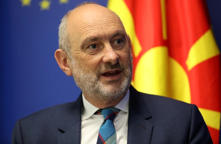 EU Ambassador Geer congratulates Xhaferi on caretaker PM election  