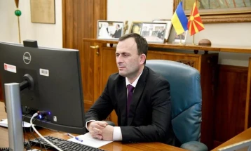 Онлајн средба Митрески – Стефанчук: Северна Македонија и Украина ќе продолжат да соработуваат и да се поддржуваат и на патот кон ЕУ