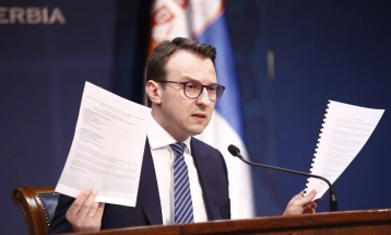 Петковиќ: Србија утре ќе побара итна седница на СБ на ОН поради укинувањето на динарот во Косово
