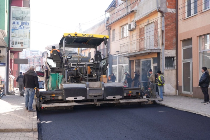 Заврши асфлатирање на повеќе улици во Куманово