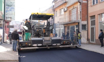 Заврши асфлатирање на повеќе улици во Куманово