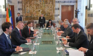 Osmani në Romë në takim me ministrat e Punëve të Jashtme të Ballkanit Perëndimor dhe 