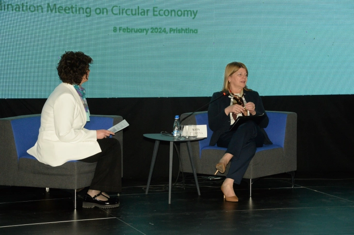 Environment Minister participates in Western Balkans Coordination Meeting on Circular Economy in Pristina