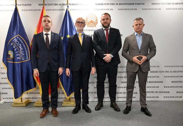 Toshkovski, Bushi, Bojmacaliev meet Italian Ambassador Silvestri