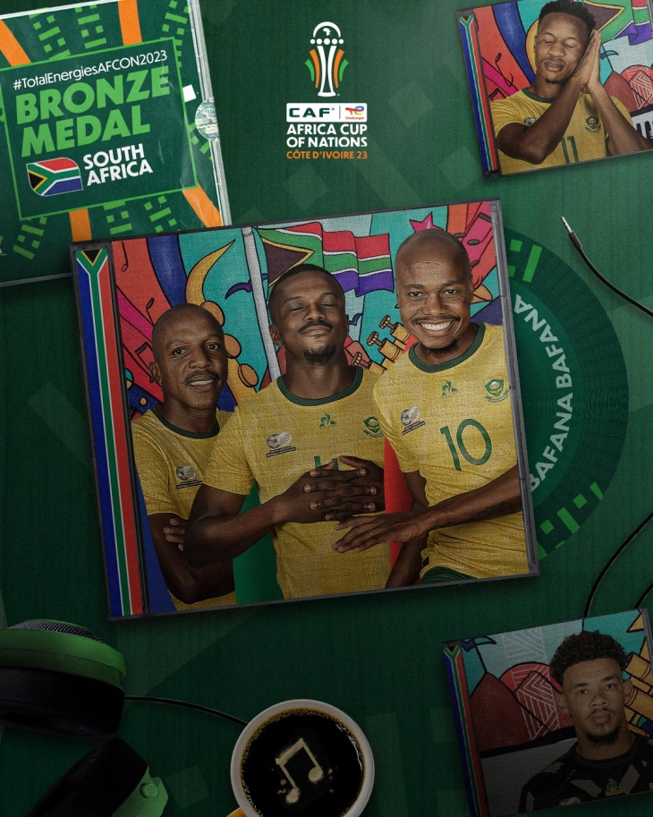 Фудбалерите на ЈАР бронзени на Африканското првенство