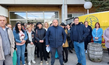 Ангажираните со договор на дело во Прилепската болница почнаа штрајк