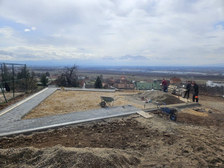 Почна изградбата на ново детско игралиште во Ајватовци во општина Илинден