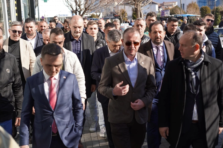 Ethnic Albanian opposition bloc to sign declaration of unification