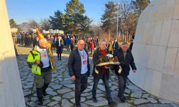Марш во прилепско по повод 80 години Февруарски поход