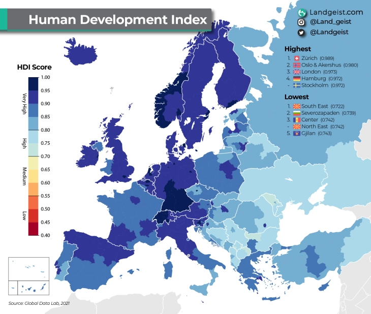 Human Development Index: Southeast region among least developed in SEE