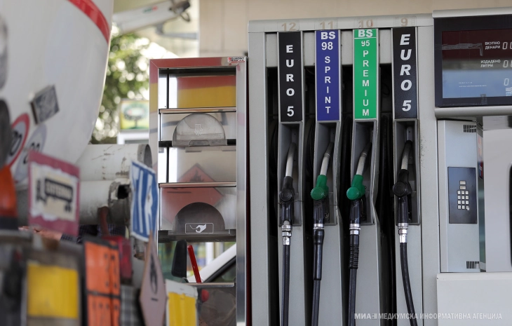 Prices of diesel and extra light household oil up by Mden 1