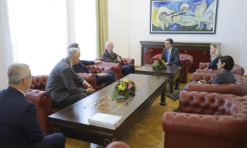 Средба на претседателот Пендаровски со претставници на хуманитарната организација „Ел Хилал“