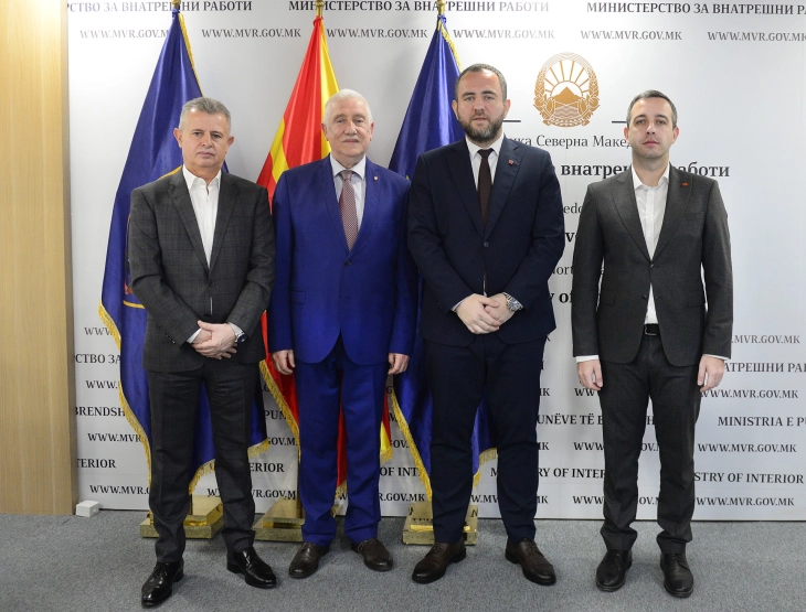 Средба на Тошковски, Буши и Бојмацалиев со албанскиот амбасадор Река