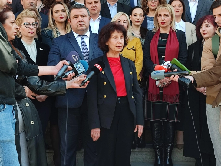 ELECTIONS 2024 / Mickoski: Gordana Siljanovska-Davkova to get supporting signatures from both MPs and citizens