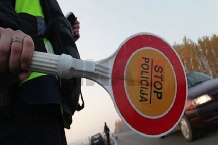 Policia gjobiti 71  shoferë në territorin e Komunës së Velesit