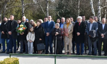 Во Струмица одбележана 20-годишнината од загинувањето на претседателот Трајковски