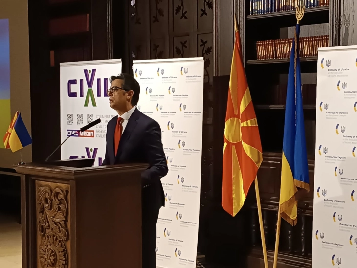 Pendarovski: Outcome of war in Ukraine will shape international relations for years to come