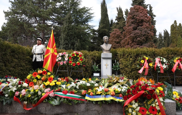 State marks 20th anniversary of President Boris Trajkovski's death