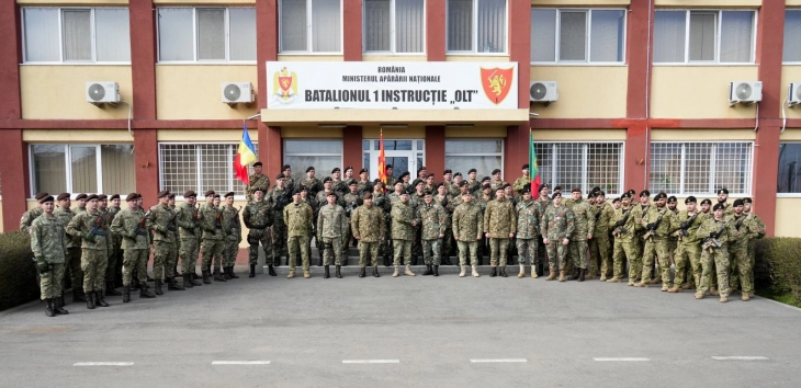 ГШ: Припадниците на Армијата даваат видлив придонес во активностите на НАТО во Романија и Бугарија