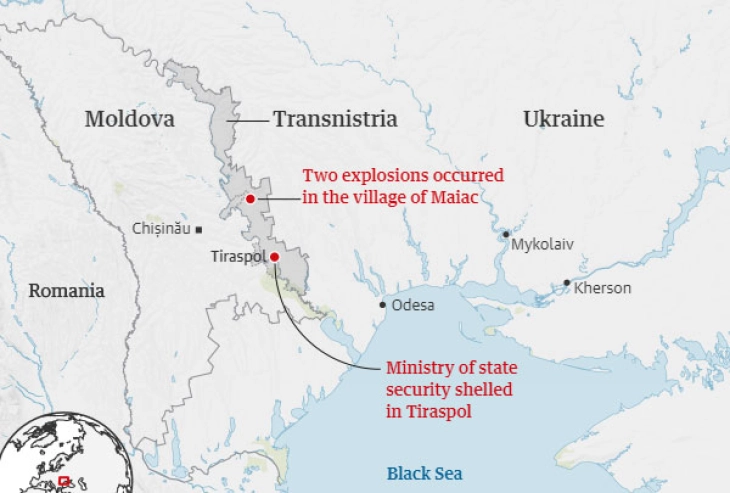 Приднестарските сепаратисти побараа руска заштита од Молдавија