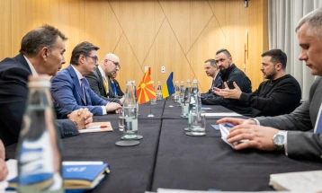 Pendarovski - Zelenski: Maqedonia e Veriut si anëtare e NATO-s mbështet kërkesën e Ukrainës për anëtarësim në Aleancë