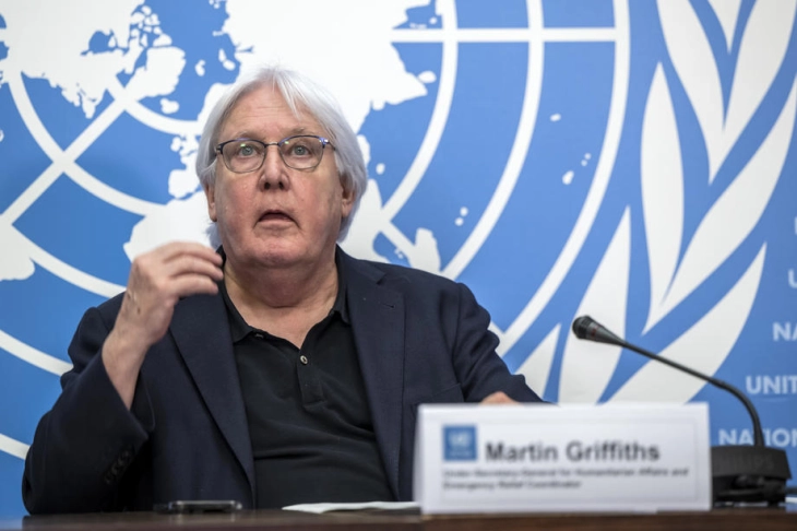 Grifits: Raportet për qindra të vdekur në Gazë janë të tmerrshme