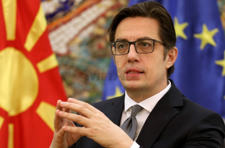 Presidenti Pendarovski do të mbajë konferencë për shtyp