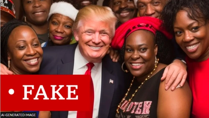 Bi-Bi-Si: Mbështetësit e Trampit përdorin fotografi të rreme për të inkurajuar afrikano-amerikanët të votojnë për republikanët