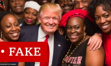 Bi-Bi-Si: Mbështetësit e Trampit përdorin fotografi të rreme për të inkurajuar afrikano-amerikanët të votojnë për republikanët