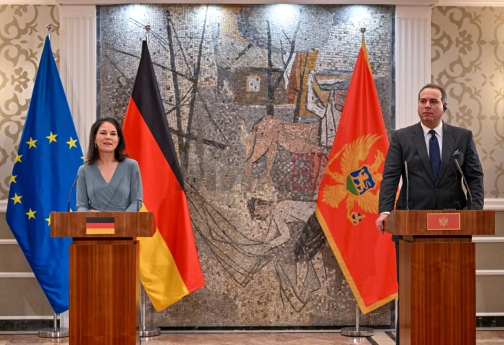 Бербок: Владата на Црна Гора е посветена на реформите кои ќе ја донесат во ЕУ