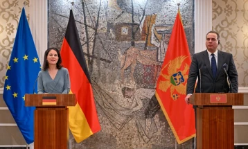 Бербок: Владата на Црна Гора е посветена на реформите кои ќе ја донесат во ЕУ