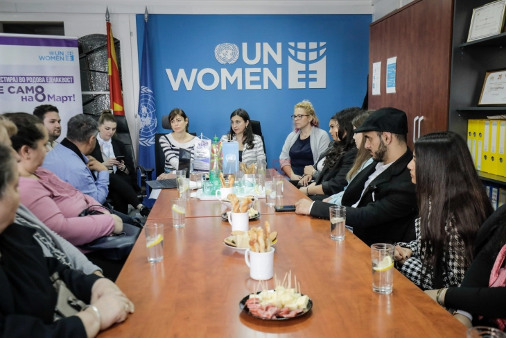 UN Women Скопје оствари средба со претставници од ромската заедница по повод Меѓународниот ден на жената
