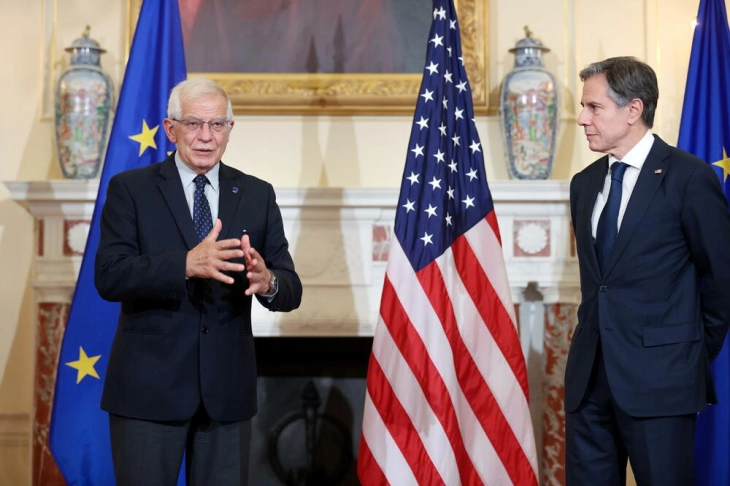 Блинкен и Борел во Вашингтон разговараа за понатамошно зајакнување на партнерството меѓу ЕУ и САД
