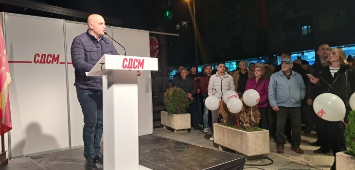 Ковачевски од Тетово: На 9 мај, на Денот на Европа ќе ја формираме новата проевропска влада на Македонија