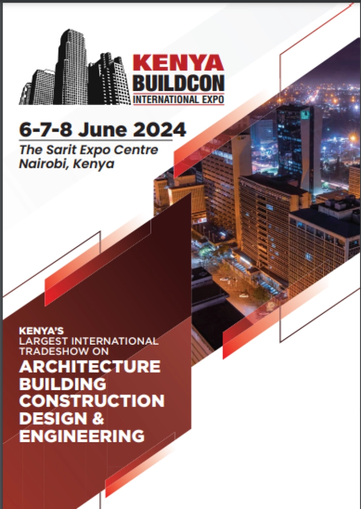 Kenya Buildcon, меѓународен саем за градежништво од 6 - 8 јуни 2024 година, во Најроби, Кенија.