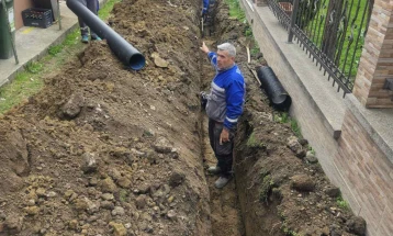 Изградба на нова линија за фекална канализација за дел од населба Илинден