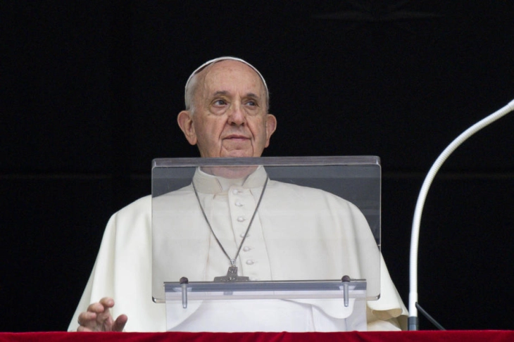 Папата Франциск повторно повика на прекин на војните во Украина и Блиски Исток