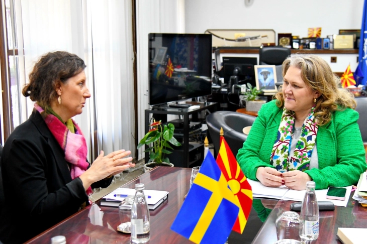 Петровска - Јаин: Алијансата е побезбедна со Шведска во НАТО, над една милијарда луѓе посигурни