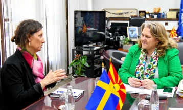Petrovska - Jain: Aleanca është më e sigurt me Suedinë në NATO, mbi një miliard njerëz më të sigurt