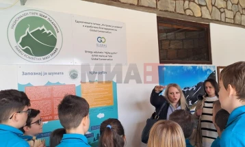 Оформена едукативна патека за деца во кругот на установата Национален парк Шар Планина