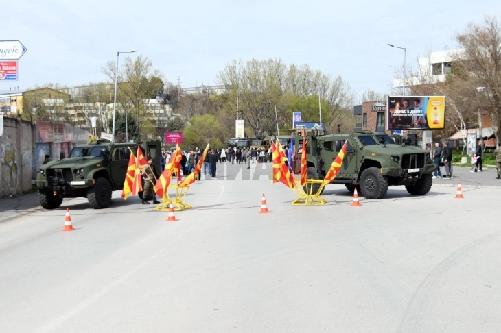 Ditë e hapur e Armatës në Kërçovë me rastin e 75-vjetorit të formimit të NATO-s dhe katër vite të anëtarësimit tonë