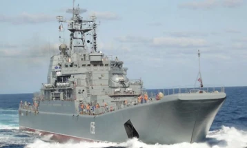 Ukraine says attack struck two Russian warships in Sevastopol
