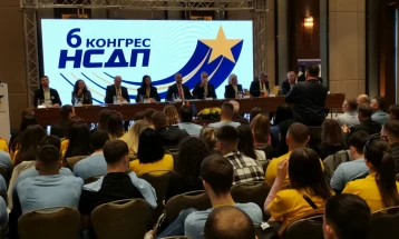 НСДП на конгрес ја потврди поддршка за Пендаровски и учество во Европската коалиција предводена од СДСМ на изборите
