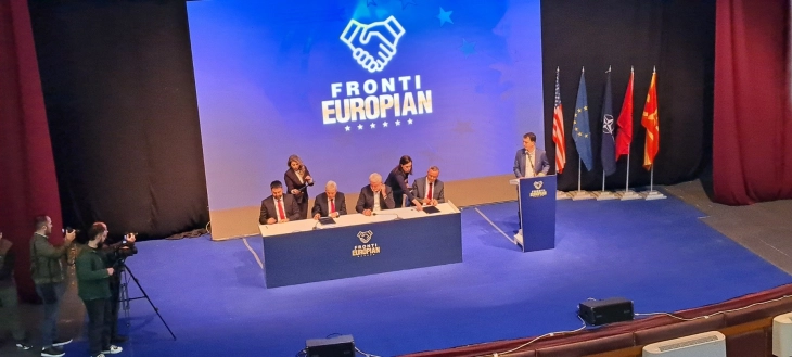 Four parties sign agreement to take part in European Front