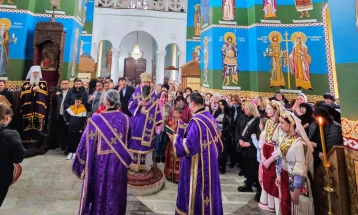 Второ литургиско празнување на Свети Кирил Лешочки во Лешок