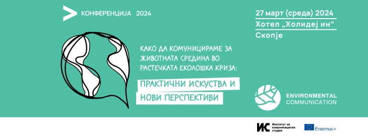 Конференција „Како да комуницираме за животната средина во растечката еколошка криза: практични искуства и нови перспективи“