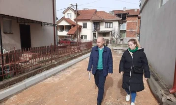 Пекевски:  Со асфалтирање на улицата ,,Киро Фетак