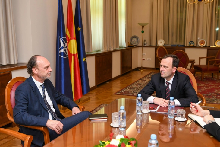 Mitreski - Baumgartner: North Macedonia and France have excellent relations, mutual cooperation and support to deepen