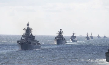 Рускиот ракетен крстосувач Варјаг навлезе во Средоземното Море